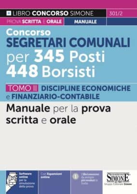 Concorso Segretario Comunale Borsisti Per Posti Tomo Ii