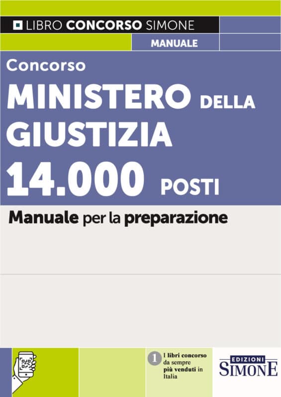 Manuale Concorsi nel Ministero della Giustizia 2024-2025 – Per la preparazione