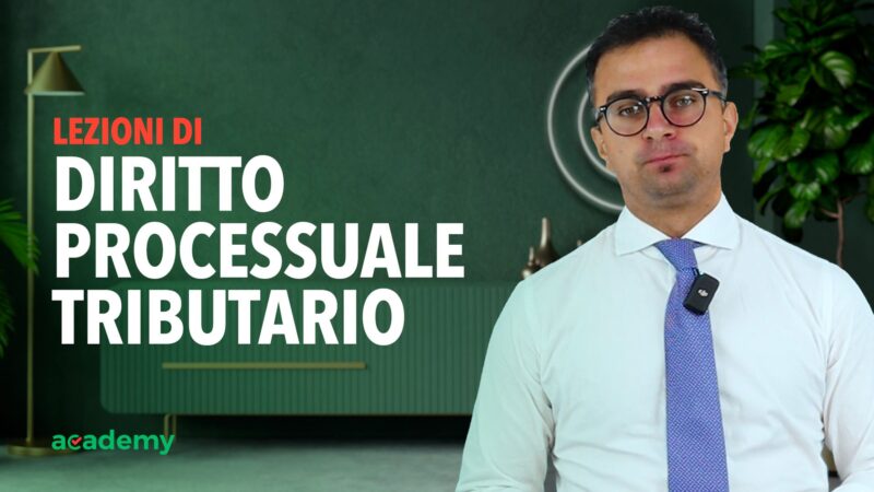 Corso online Diritto Processuale Tributario 