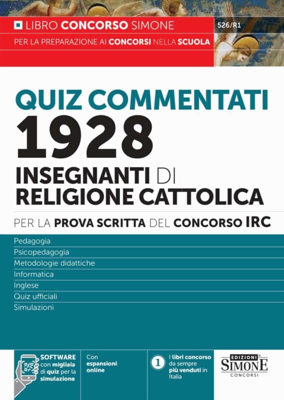 Manuale Concorso IRC 1928 Insegnanti di Religione – Quiz