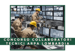 ARPA Lombardia concorsi per collaboratori tecnici