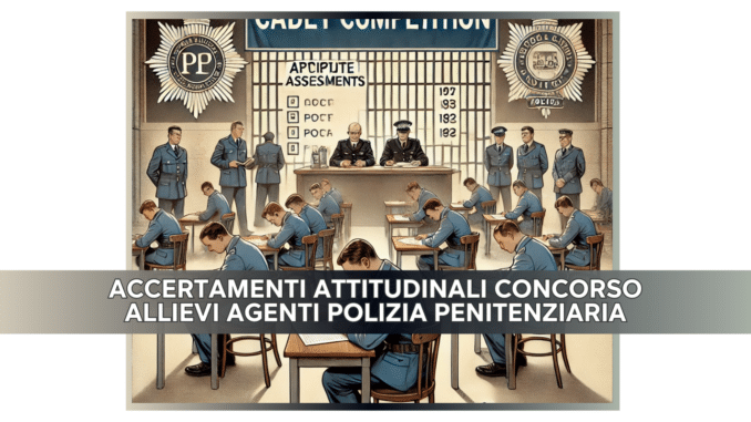 Accertamenti Attitudinali Concorso Allievi Agenti Polizia Penitenziaria: scopri come funzionano e cosa prevedono