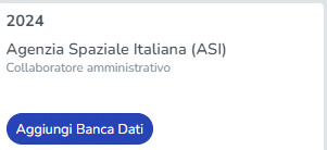 Banca dati di esercitazione Agenzia spaziale italian (ASI )2024