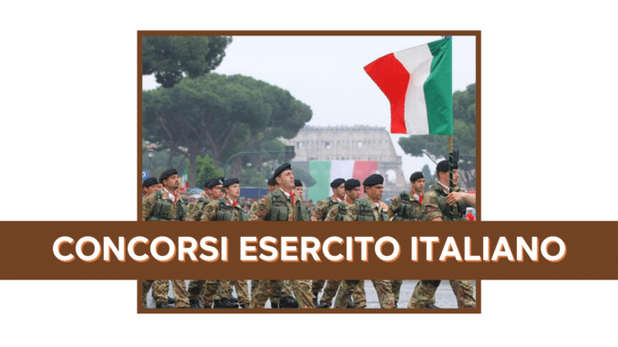 Concorsi Esercito – Tutti i bandi