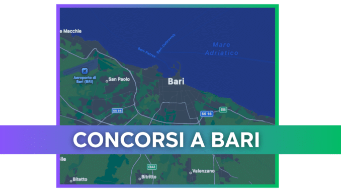 Concorsi Bari 2025 – Tutti i bandi nella provincia