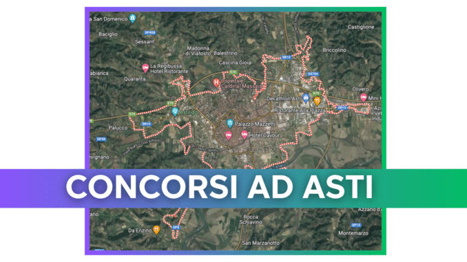 Concorsi Asti 2025 non scaduti – Tutti i bandi nella provincia