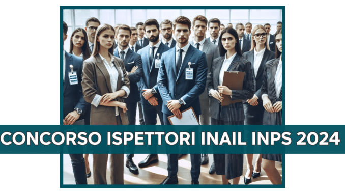 Concorso Ispettori INAIL INPS 2024 - Bando in arrivo per 514 posti per laureati