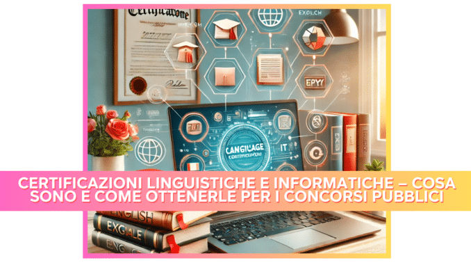 Certificazioni Linguistiche e Informatiche – Cosa sono e come ottenerle per i Concorsi Pubblici