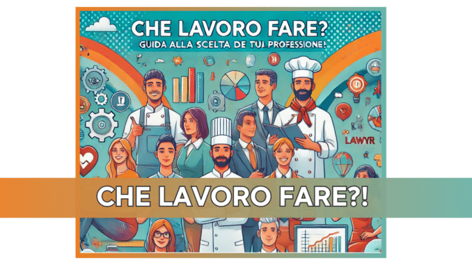 Che lavoro fare? Guida alla scelta della tua professione!