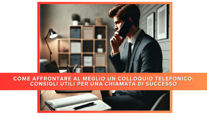 Come affrontare al meglio un colloquio telefonico: consigli utili per una chiamata di successo