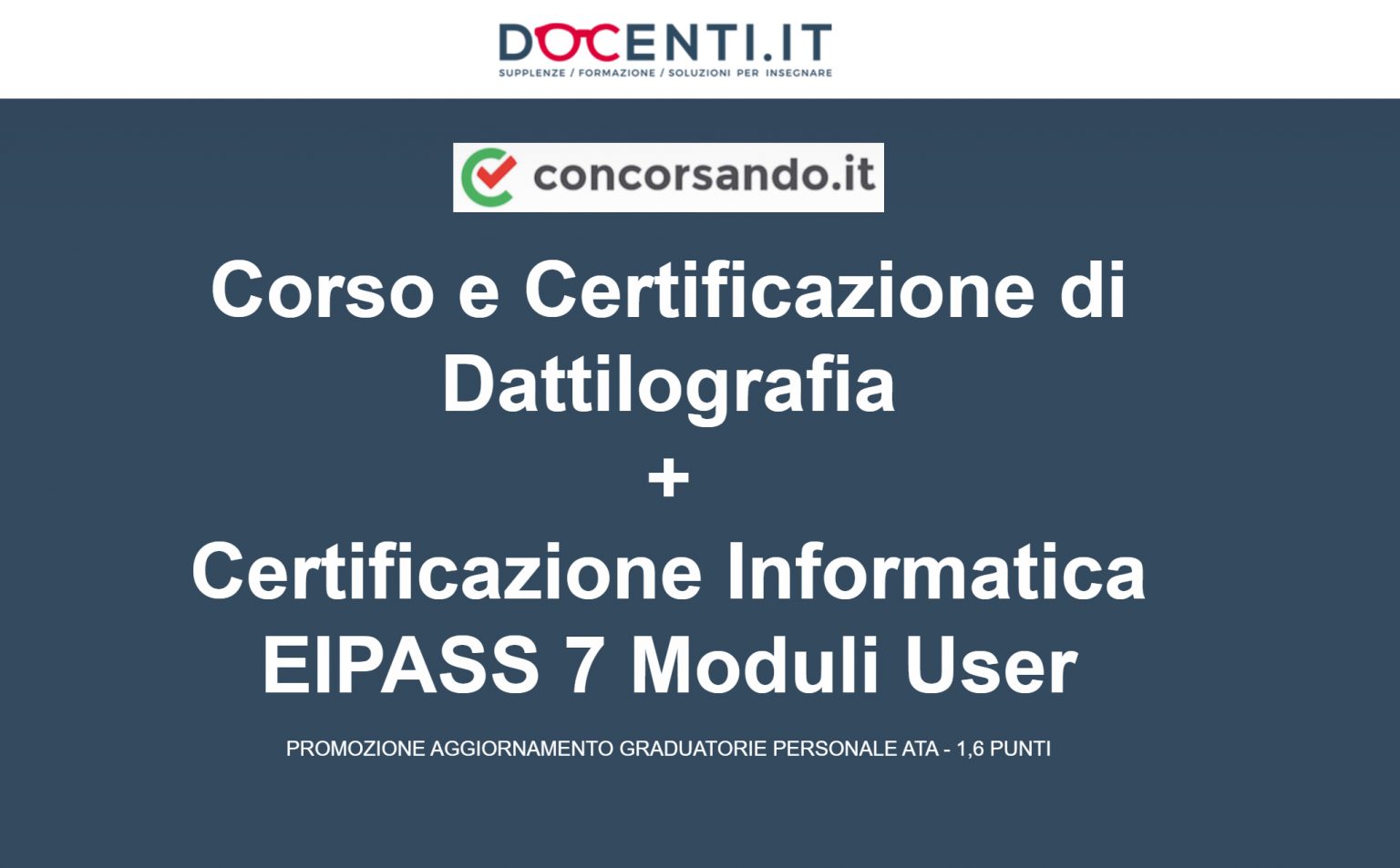 Concorso ATA 24 Mesi La guida ai bandi ATA Prima Fascia