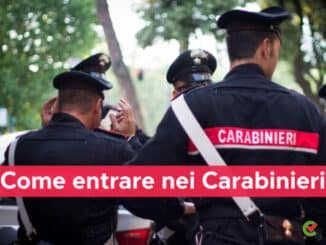 Come entrare nei Carabinieri