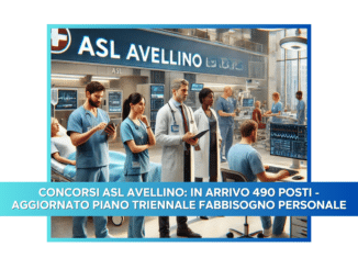 Concorsi ASL Avellino: in arrivo 490 posti - Aggiornato Piano Triennale Fabbisogno Personale