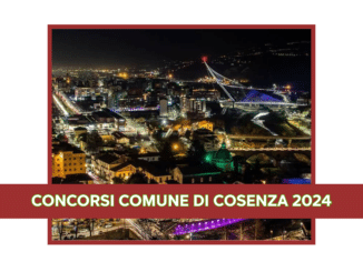 Concorsi Comune di Cosenza 2024