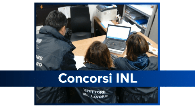 Concorsi INL 2025 – Tutti i bandi di concorso