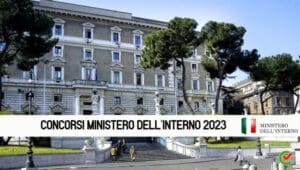 Concorsi Ministero dell'Interno 2023 – Quasi 1500 posti in arrivo