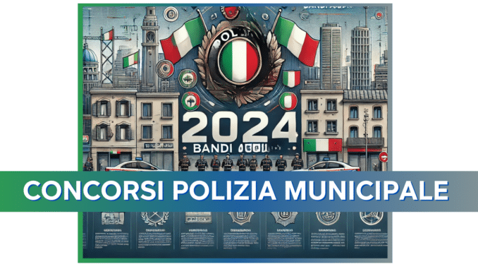 Concorsi Polizia Municipale 2024 – I bandi per vigili urbani non scaduti