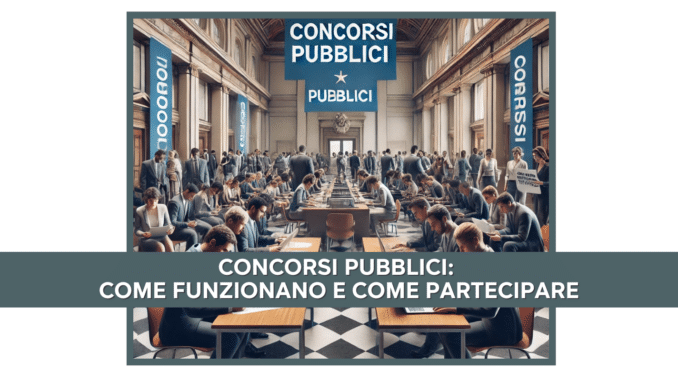 Concorsi Pubblici: come funzionano e come partecipare