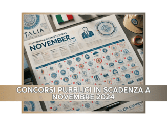 Concorsi Pubblici in scadenza a Novembre 2024