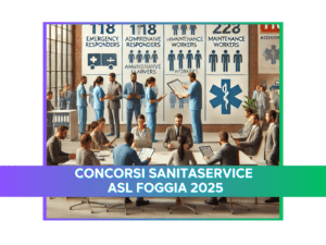 Concorsi Sanitaservice ASL Foggia 2025