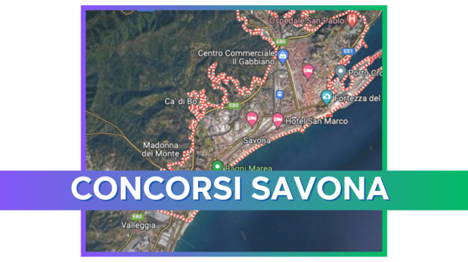 Concorsi Savona 2025 non scaduti – Tutti i bandi nella provincia (1500 x 800 px)