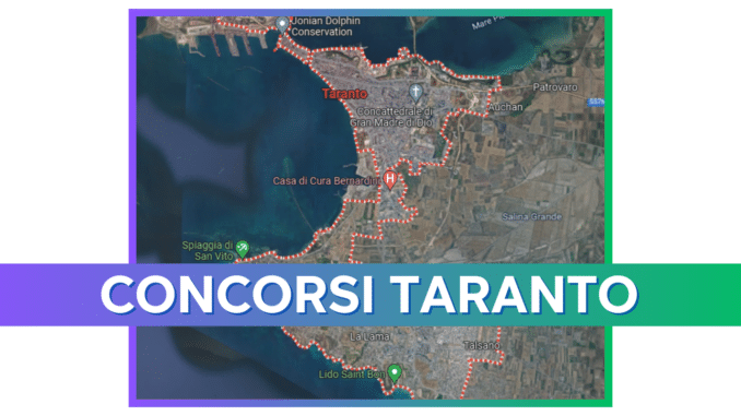 Concorsi Taranto 2025 non scaduti – Tutti i bandi nella provincia