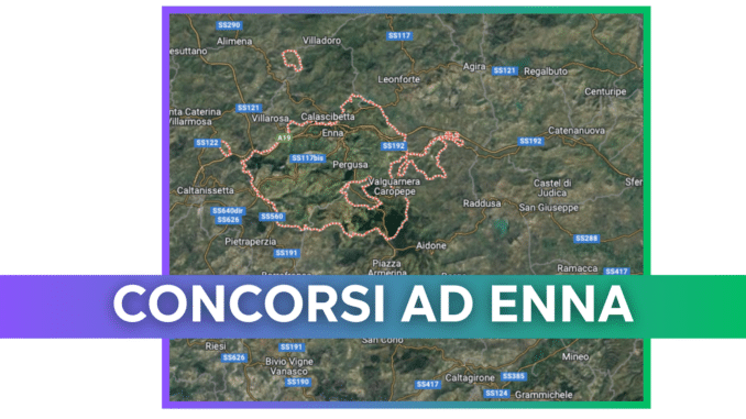 Concorsi Enna 2025 non scaduti – Tutti i bandi nella provincia