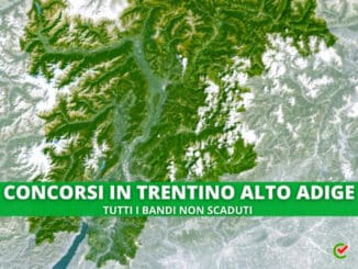 Concorsi in Trentino Alto Adige