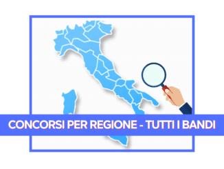 Concorsi per Regione - Tutti i bandi