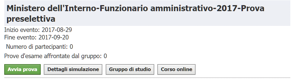 Concorso 250 Funzionari Amministrativi Ministero Interno: quiz banca dati