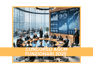 Concorso AGCM Funzionari 2025 - 12 posti per laureati