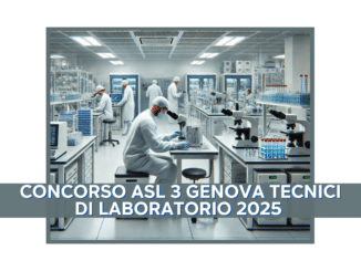 Concorso ASL 3 Genova Tecnici di laboratorio 2025 - 7 posti a tempo indeterminato