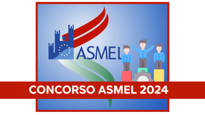 Concorso ASMEL Enti locali 2024