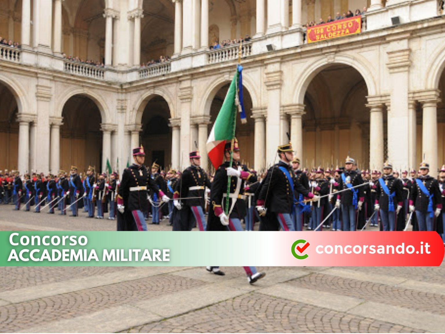 Concorso Accademia Militare 448 posti disponibili