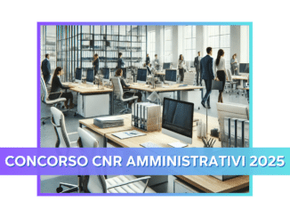 Concorso CNR Amministrativi 2025