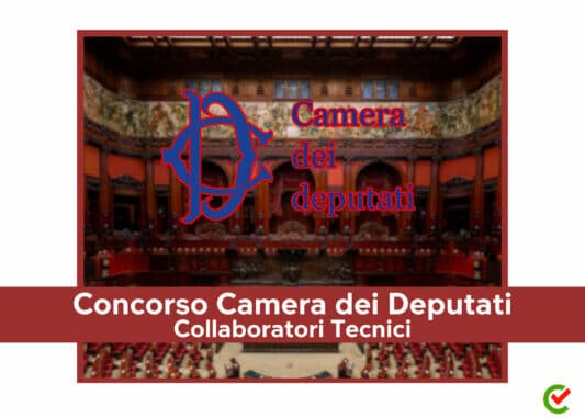 Concorso Camera dei Deputati Collaboratori Amministrativi