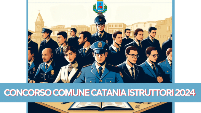 Concorso Comune Catania Istruttori 2024 - 108 posti per diplomati