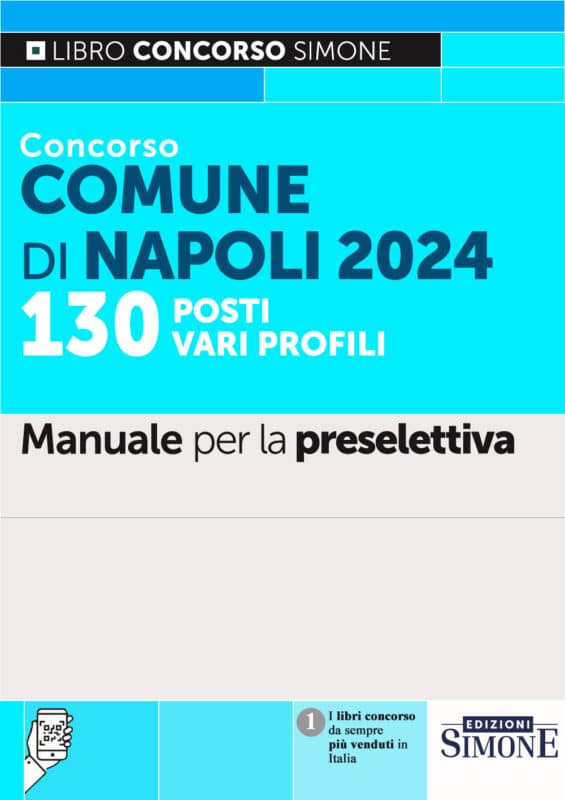 Manuale Concorso Comune di Napoli 2024 – Per la Preparazione