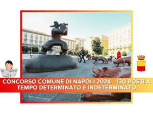 Concorso Comune di Napoli 2024 - 130 posti a tempo determinato e indeterminato (2)