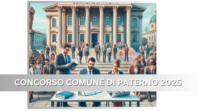 Concorso Comune di Paterno 2025 