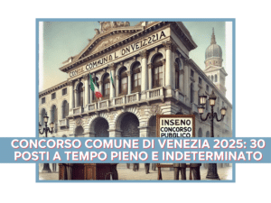 Concorso Comune di Venezia 2025