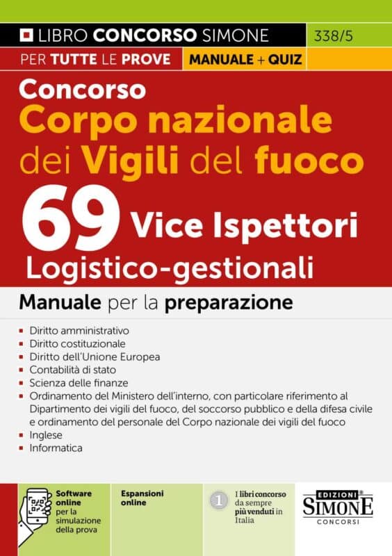 Manuale Concorso Vice Direttore Logistico Gestionale Vigili del Fuoco 2025 – Per la preparazione