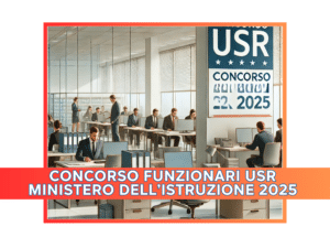 Concorso Funzionari USR Ministero dell'Istruzione 2025