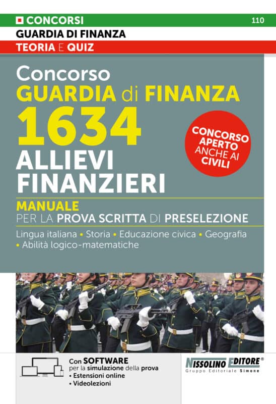 Manuale Concorso Allievi Finanzieri 2024 – Per la preparazione