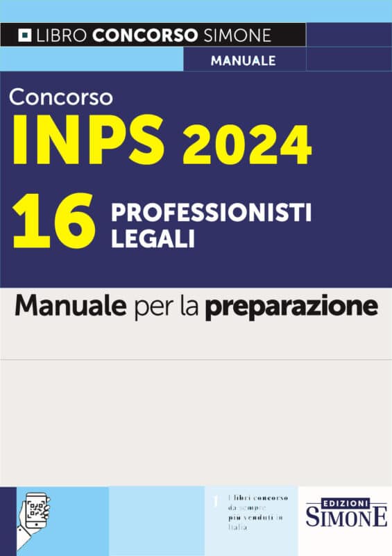 Manuale Concorso INPS – 16 Professionisti Legali