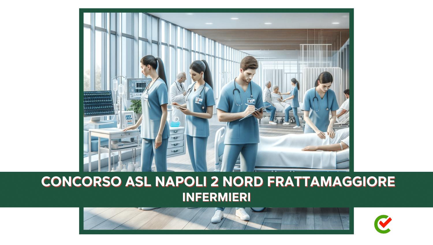 Concorso Infermieri ASL Napoli 2 Nord Frattamaggiore 2024 - 30 posti disponibili