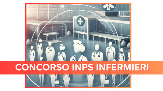 Concorso INPS Infermieri 2024 - 138 posti per laureati a tempo indeterminato nel ruolo di funzionari sanitari