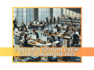 Concorso Istituto Ciechi Florio Salamone 2025 – 15 Posti a Tempo Indeterminato