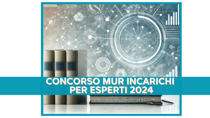 Concorso MUR incarichi per esperti 2024 - 8 posti riservati ai laureati