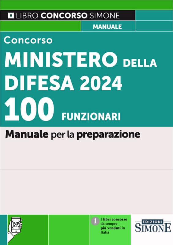 Manuale Concorso Ministero Difesa Funzionari Tecnici 2024 – Per la preparazione